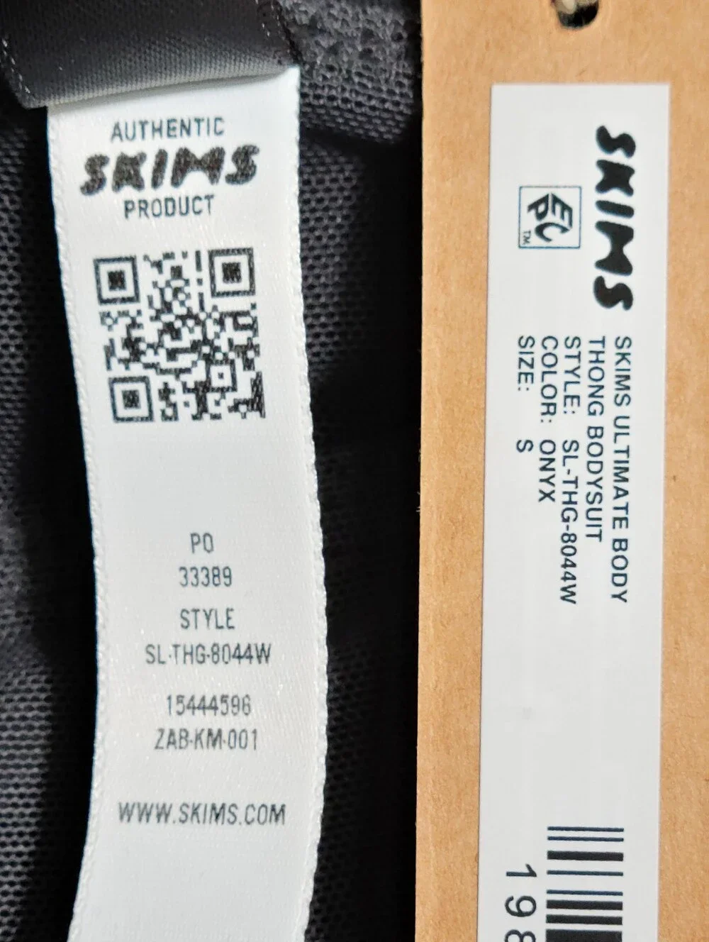 SKIMS color black